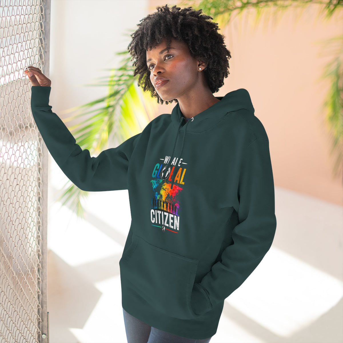 We are Global Citizen Fleece Hoodie