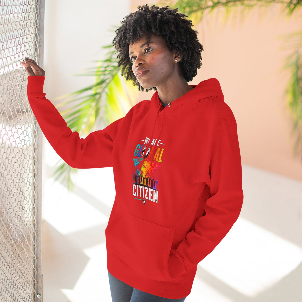 We are Global Citizen Fleece Hoodie