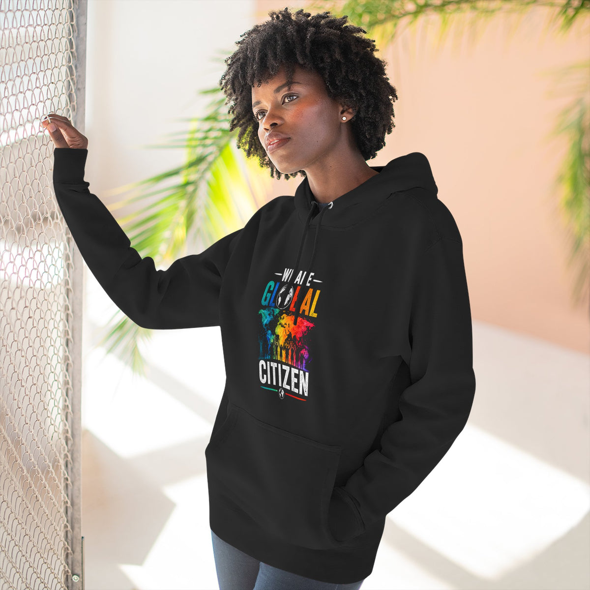 We are Global Citizen Fleece Hoodie