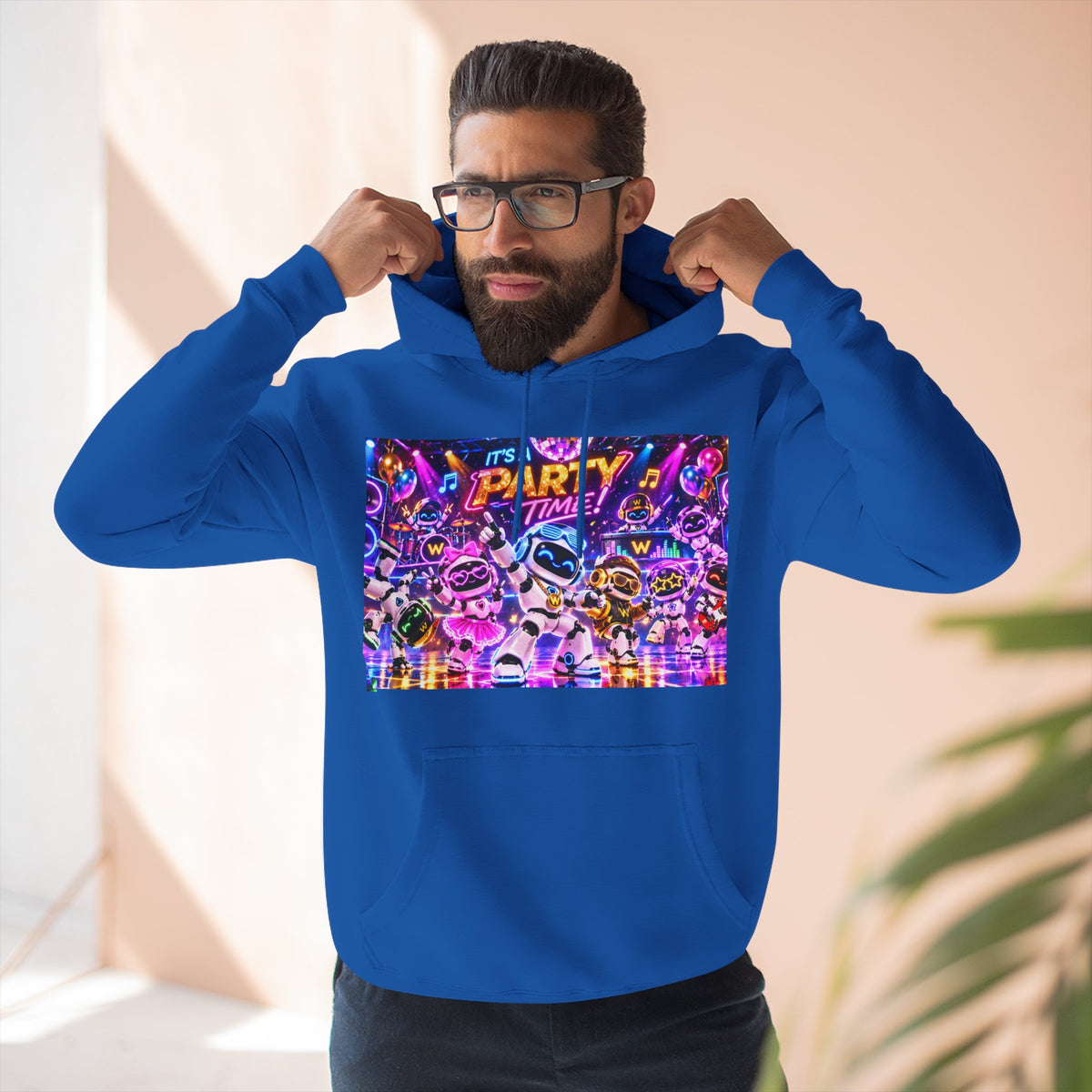 It's a party time Fleece Hoodie