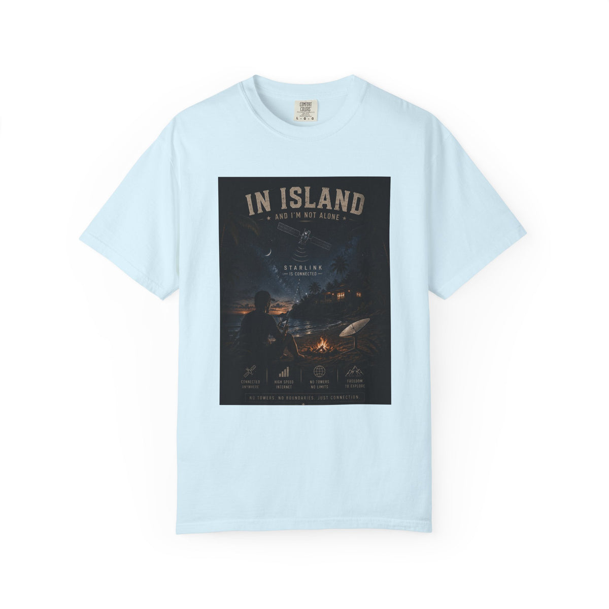 In Island and I am not Alone Unisex T-shirt