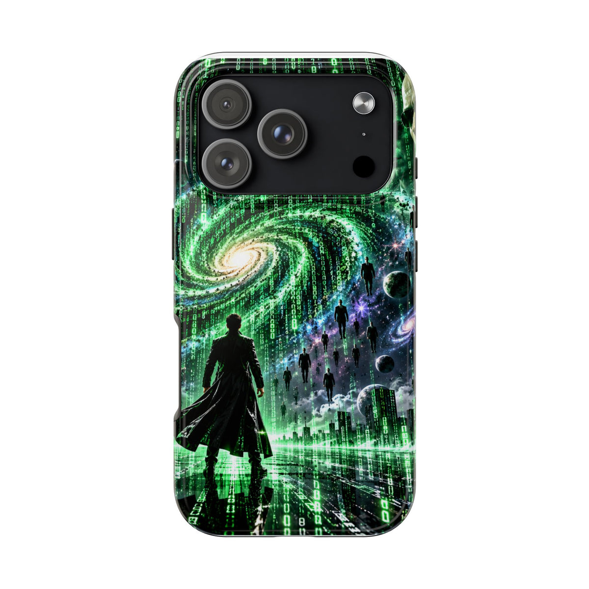 Cyberpunk Matrix Portal Tough Phone Case
