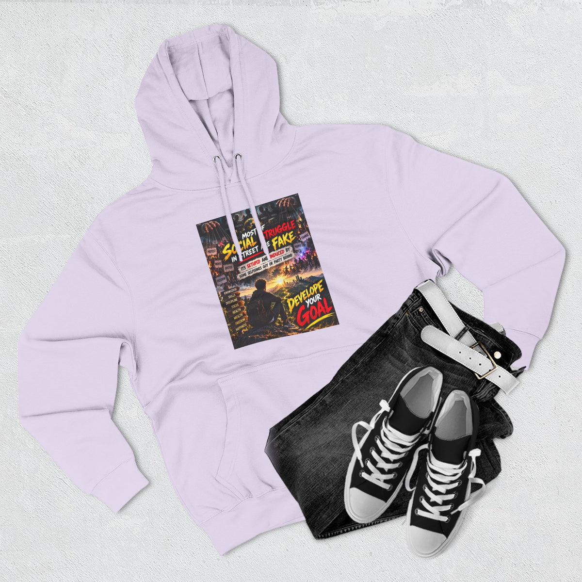 Develop your glow Fleece Hoodie