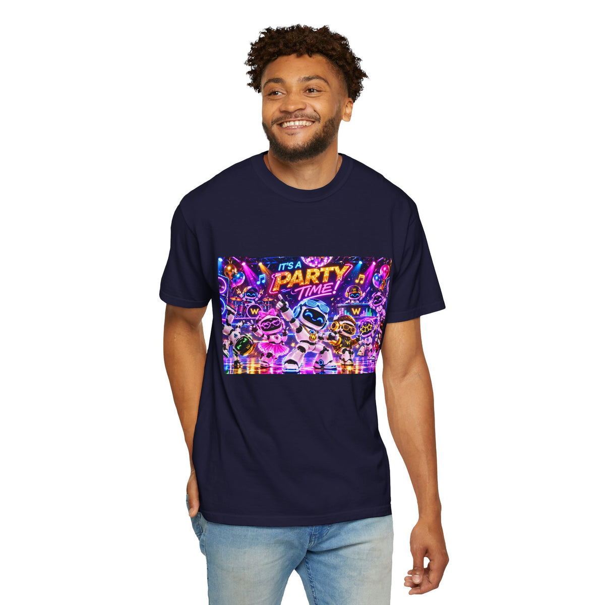 It's a Party time Garment-Dyed T-shirt