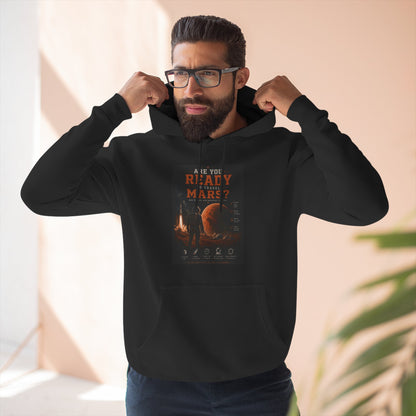 Are you ready to travel mars? Fleece Hoodie