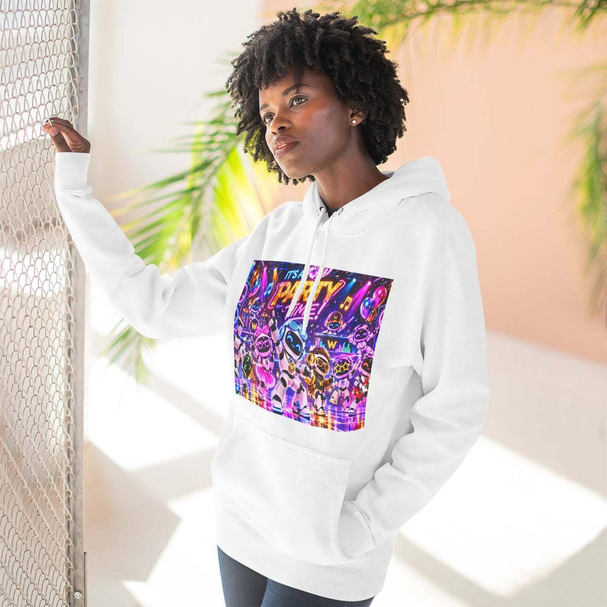 It's a party time Fleece Hoodie