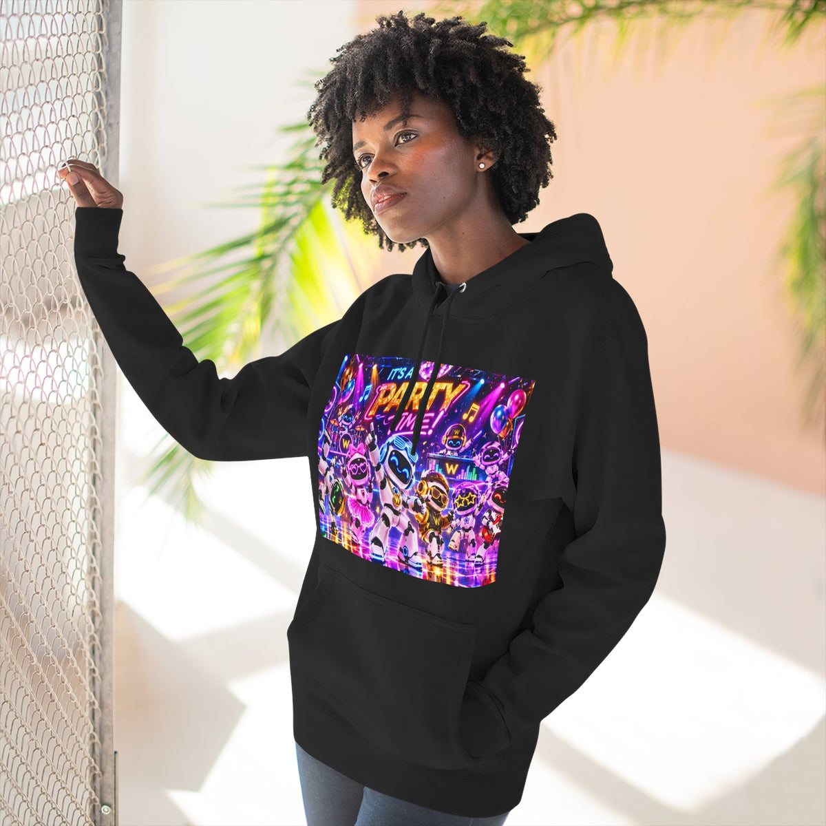 It's a party time Fleece Hoodie