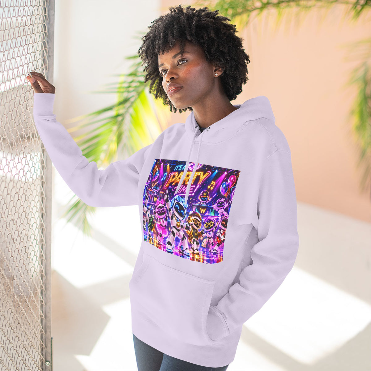 It's a party time Fleece Hoodie