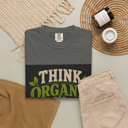 Think Organic, Eat Microgreens Unisex T-shirt