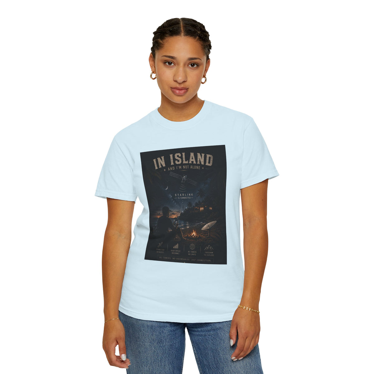 In Island and I am not Alone Unisex T-shirt