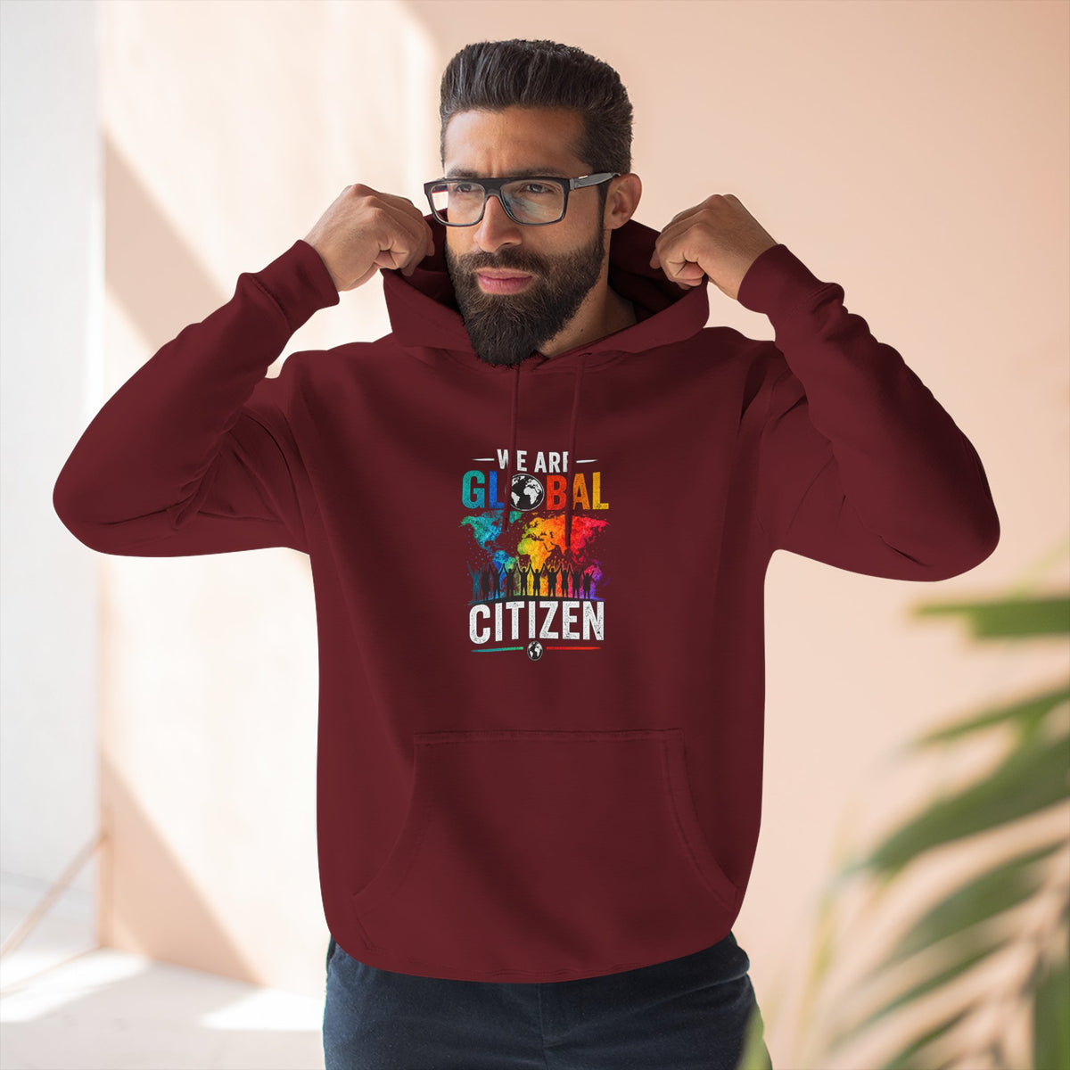 We are Global Citizen Fleece Hoodie
