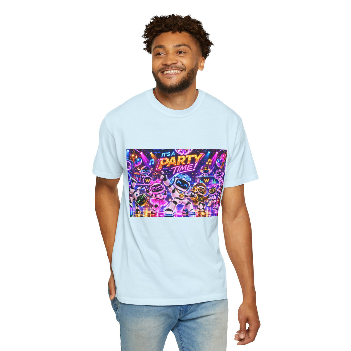 It's a Party time Garment-Dyed T-shirt