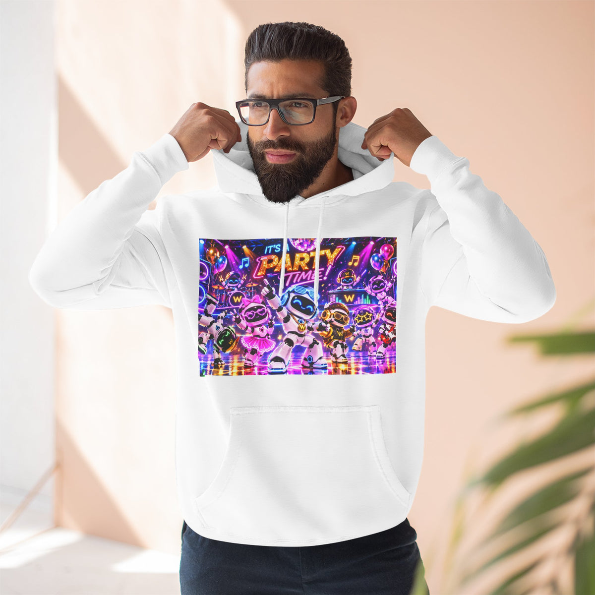 It's a party time Fleece Hoodie