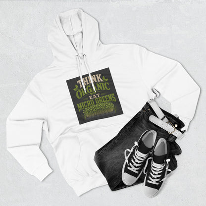 Think Organic, Eat Microgreens Fleece Hoodie