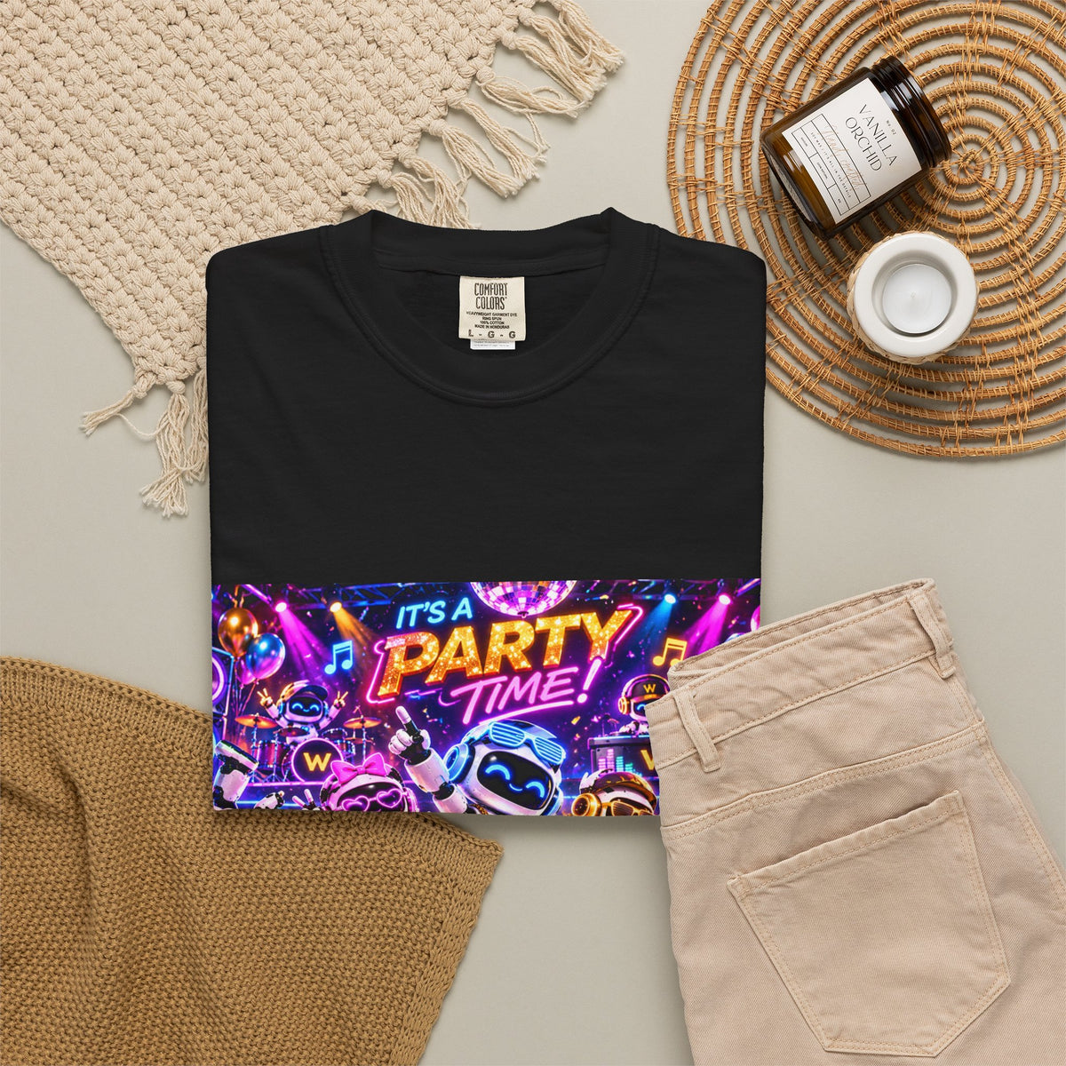 It's a Party time Garment-Dyed T-shirt