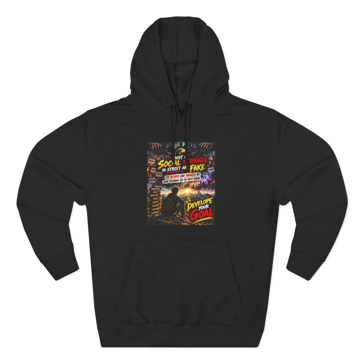 Develop your glow Fleece Hoodie