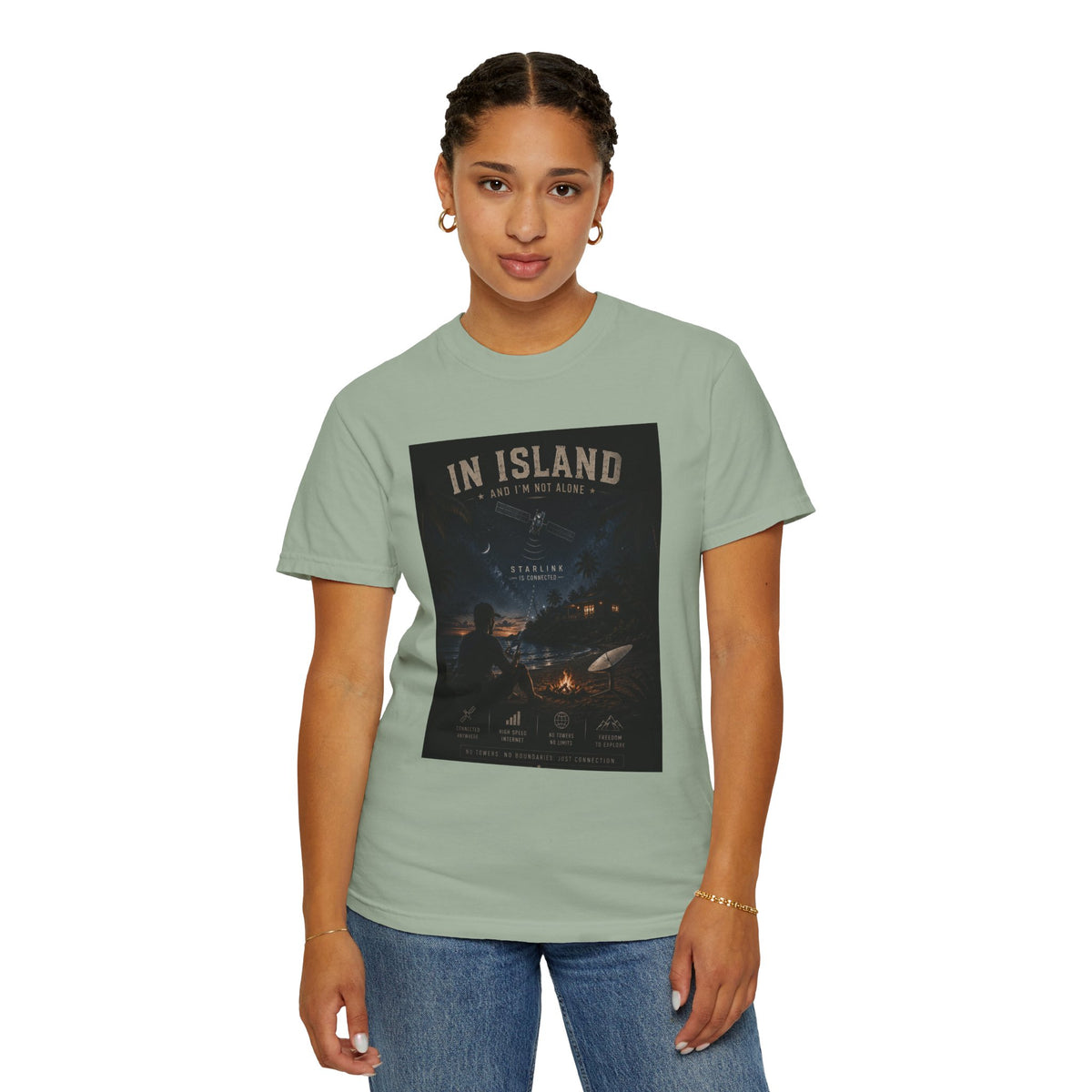 In Island and I am not Alone Unisex T-shirt