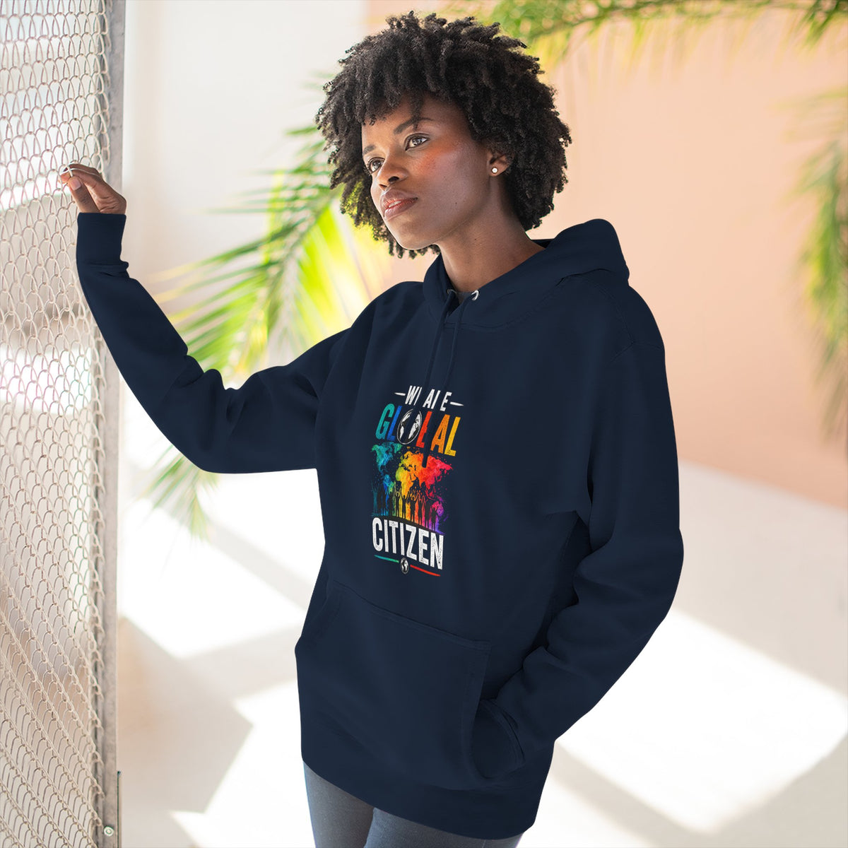 We are Global Citizen Fleece Hoodie