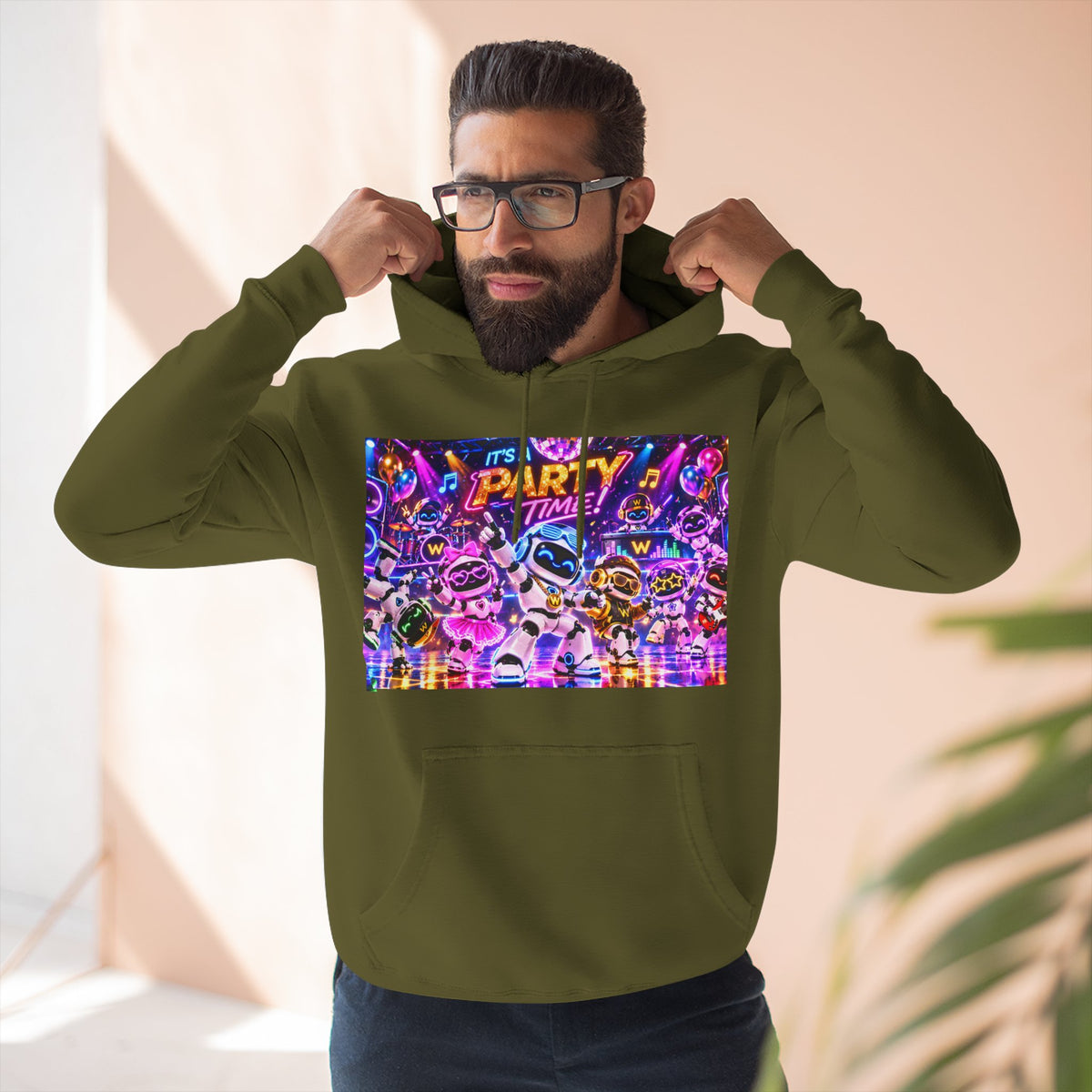 It's a party time Fleece Hoodie