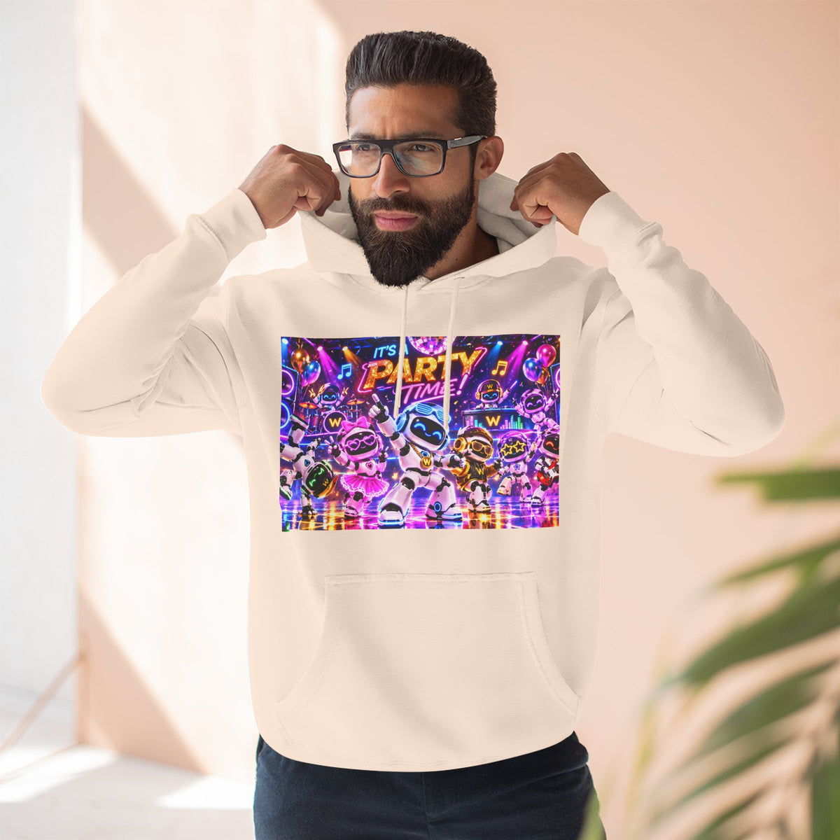 It's a party time Fleece Hoodie