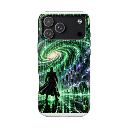 Cyberpunk Matrix Portal Tough Phone Case