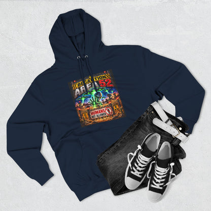 Be caution Area 52 Fleece Hoodie