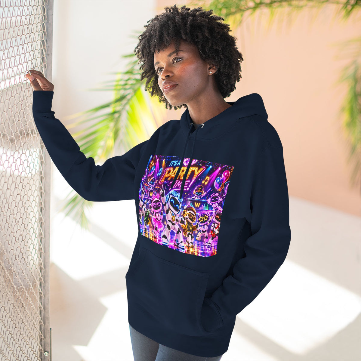 It's a party time Fleece Hoodie