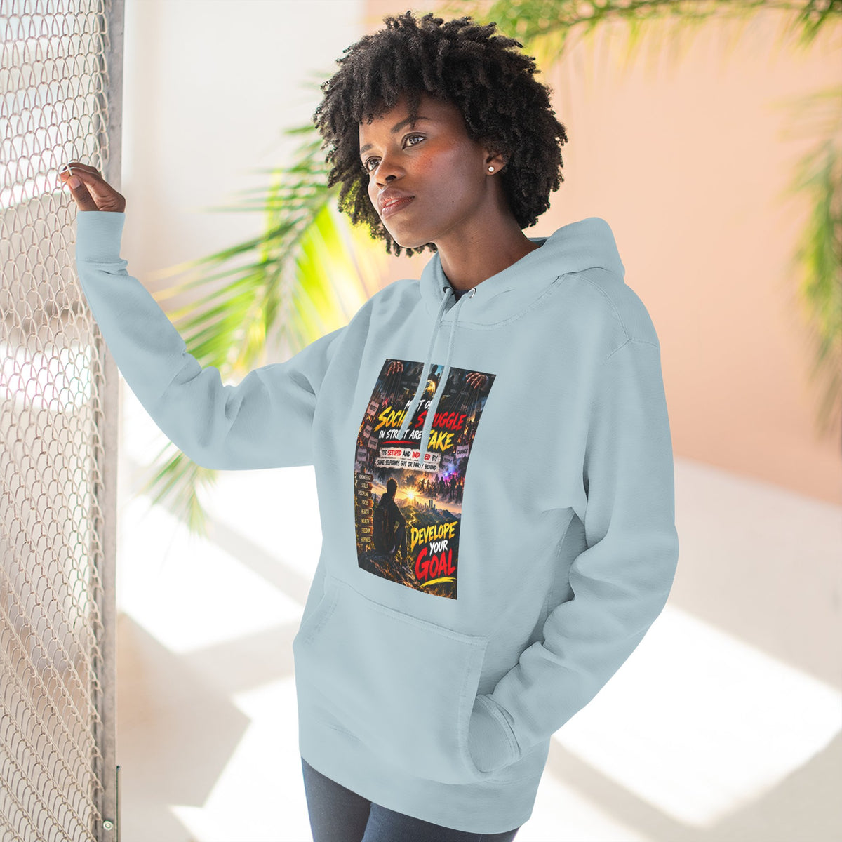 Develop your glow Fleece Hoodie