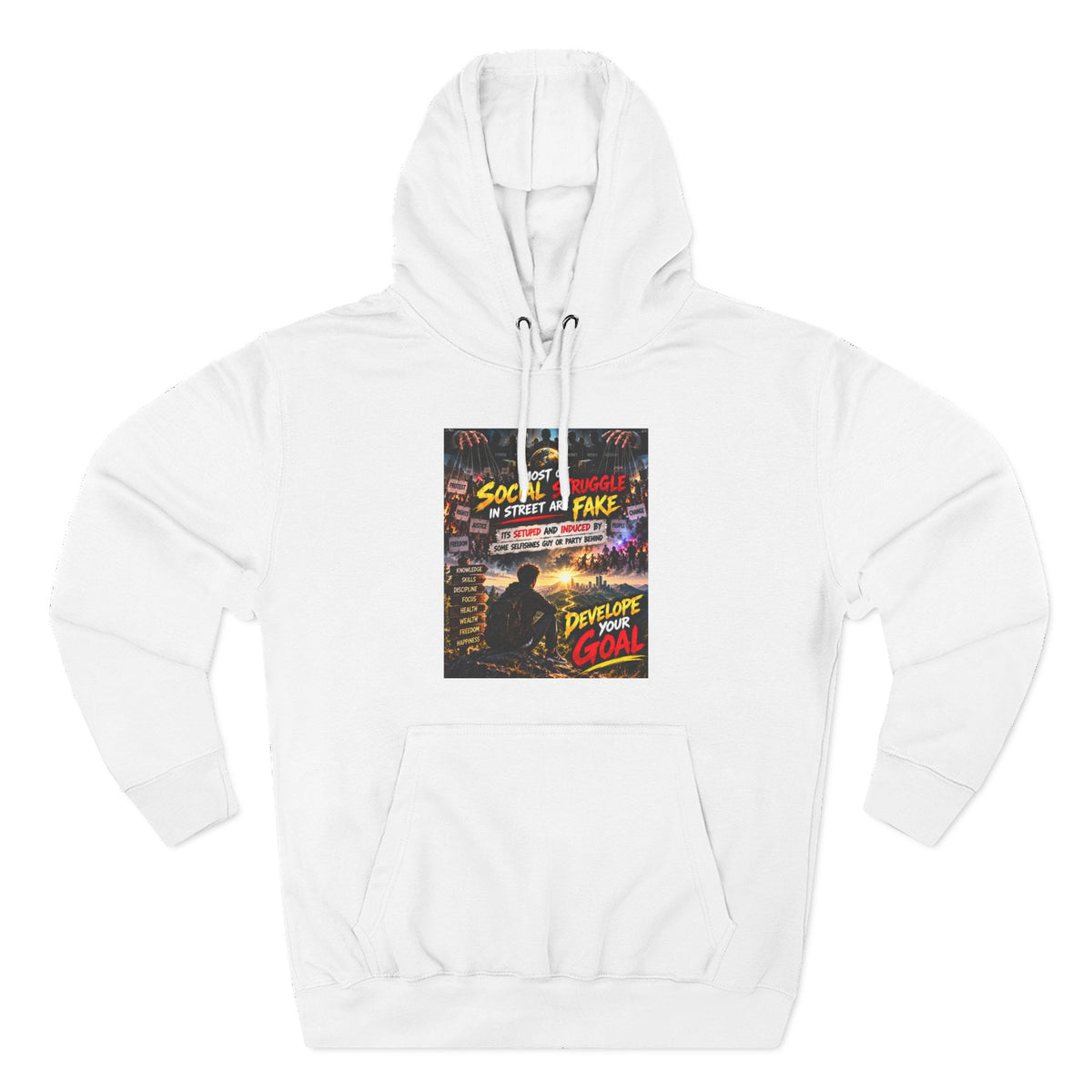 Develop your glow Fleece Hoodie