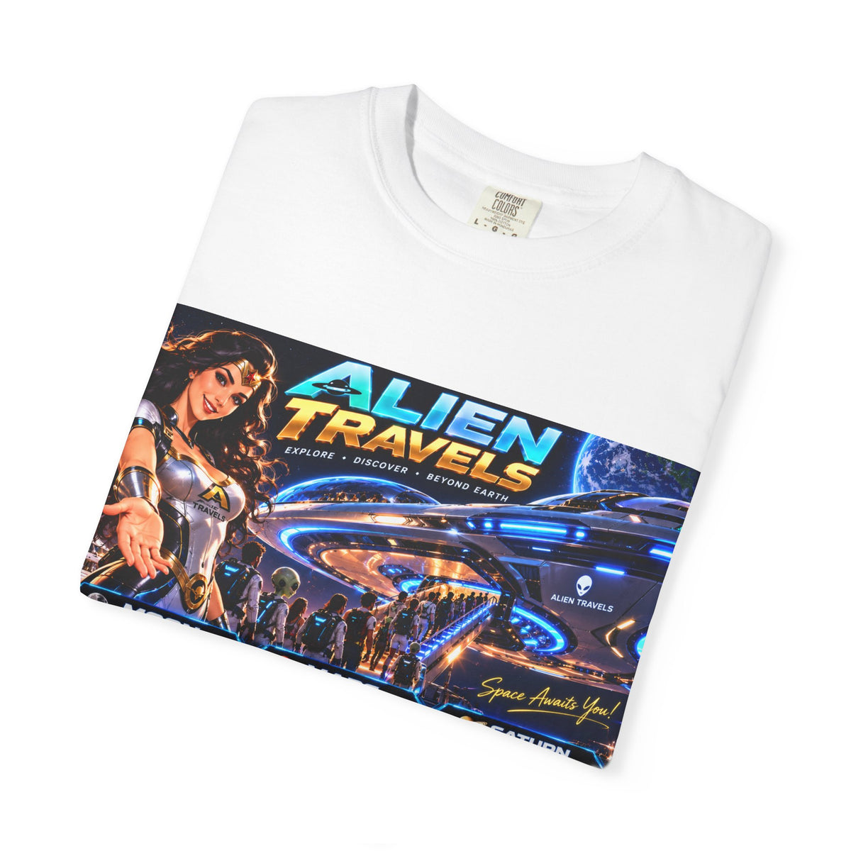 Alien Travels Unisex T-shirt