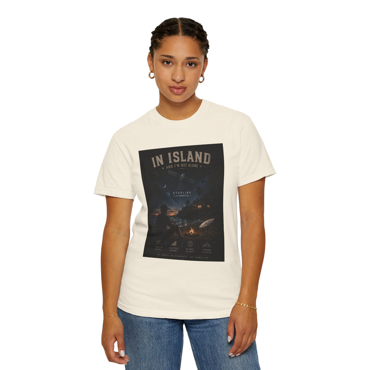 In Island and I am not Alone Unisex T-shirt