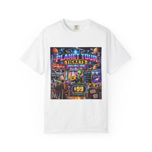 Planet tour tickets available Unisex T-shirt