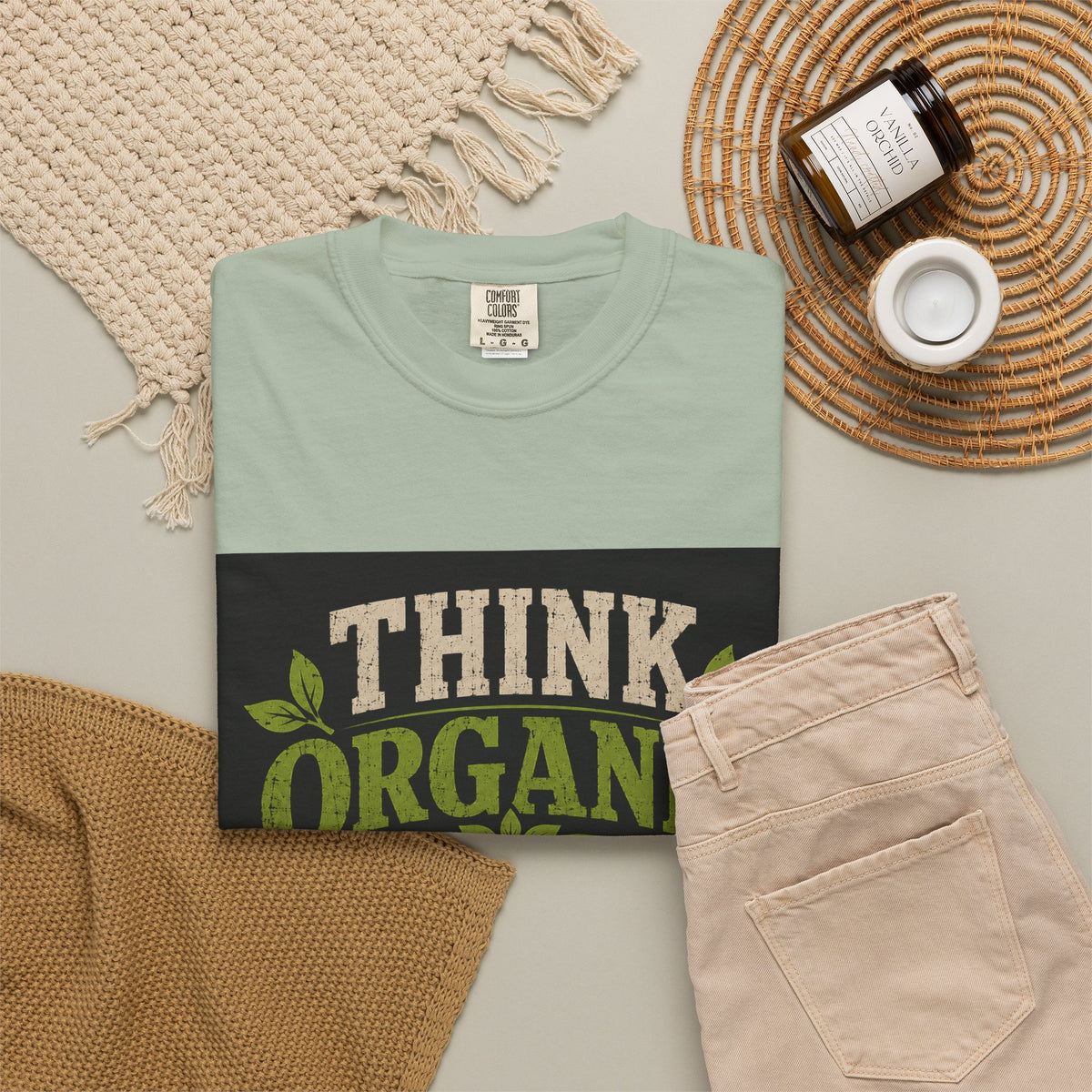 Think Organic, Eat Microgreens Unisex T-shirt