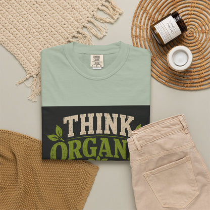 Think Organic, Eat Microgreens Unisex T-shirt