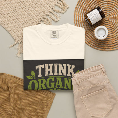 Think Organic, Eat Microgreens Unisex T-shirt