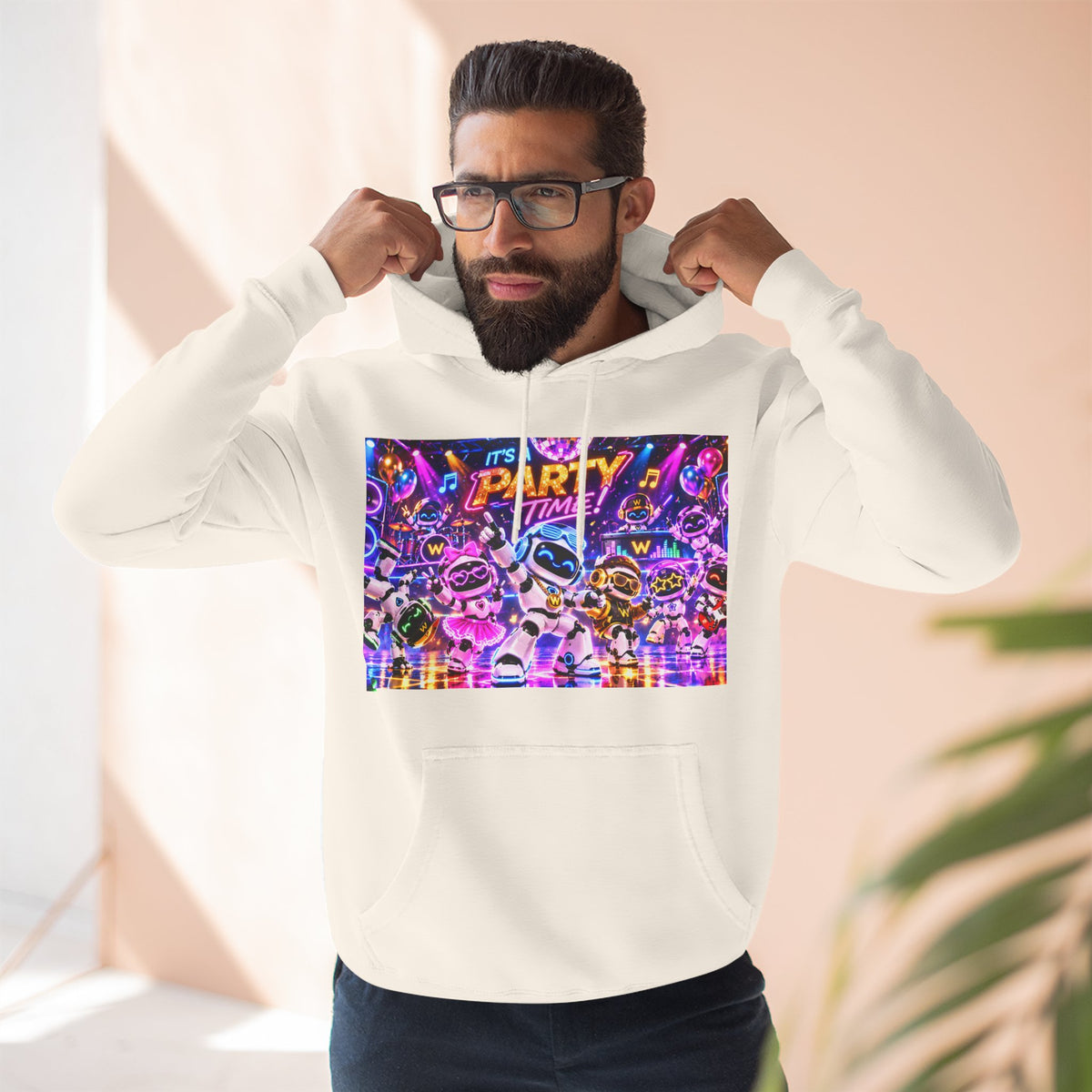It's a party time Fleece Hoodie