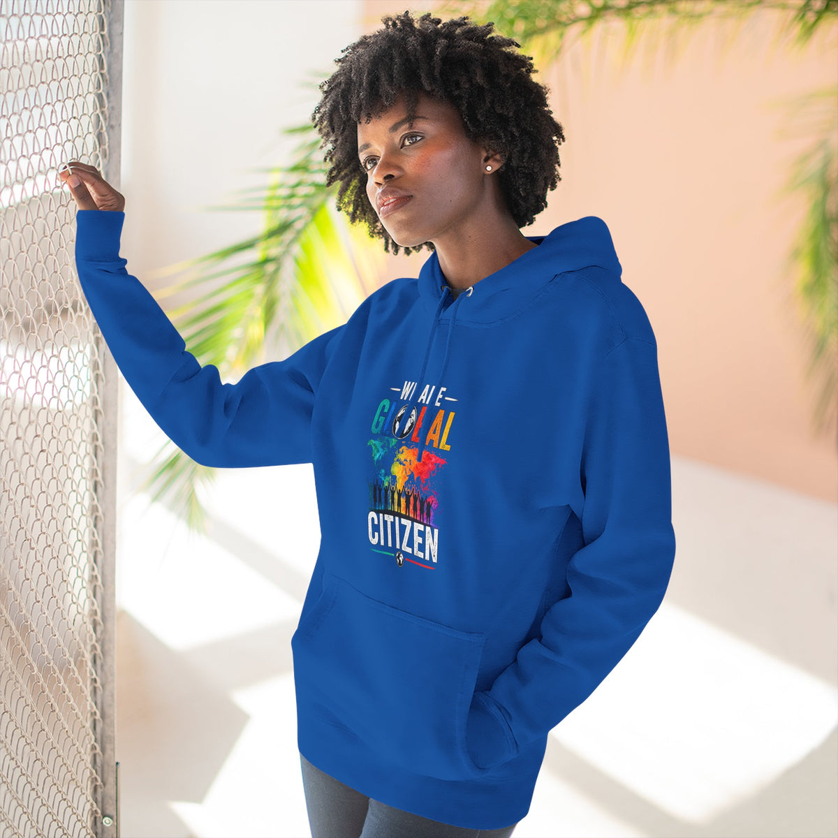 We are Global Citizen Fleece Hoodie