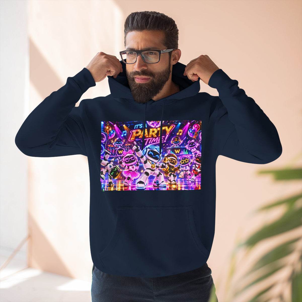 It's a party time Fleece Hoodie