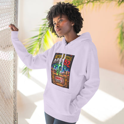Be caution Area 52 Fleece Hoodie