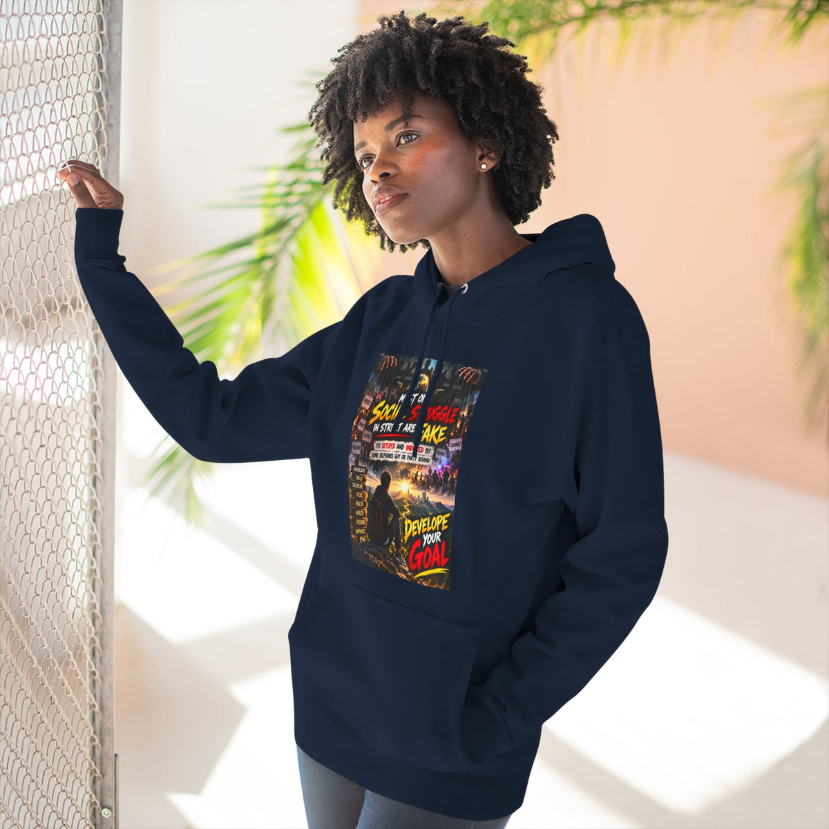 Develop your glow Fleece Hoodie